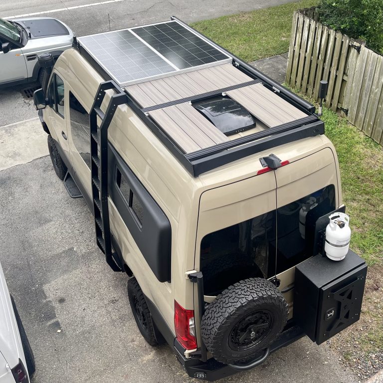 Sprinter Solar and Roof Deck