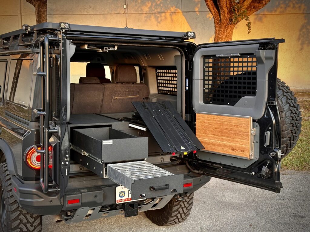 Custom drawer system for Ineos Grenadier