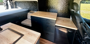 RAM Promaster custom kitchen